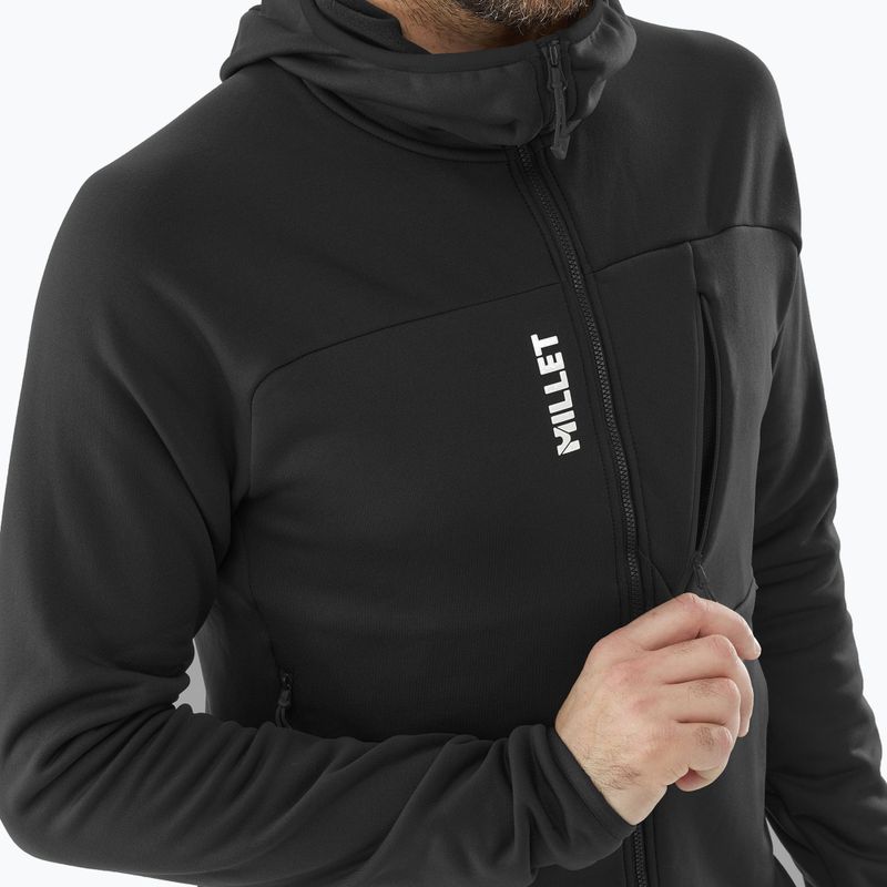 Men's sweatshirt Millet Seneca Fleece Hoodie black 4