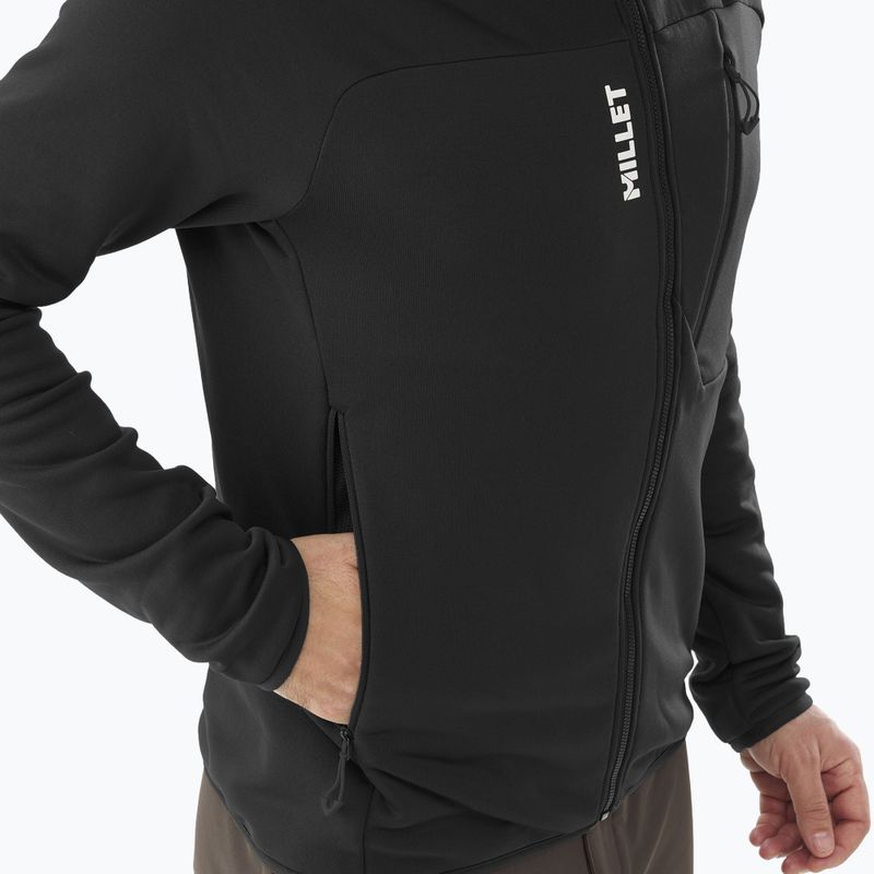 Men's sweatshirt Millet Seneca Fleece Hoodie black 5