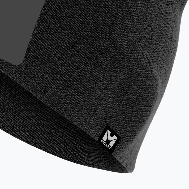 Winter hat Millet Logo Beanie noir/tarmac 3