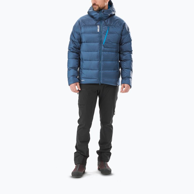 Men's down jacket Millet Magma Down dark denim 2