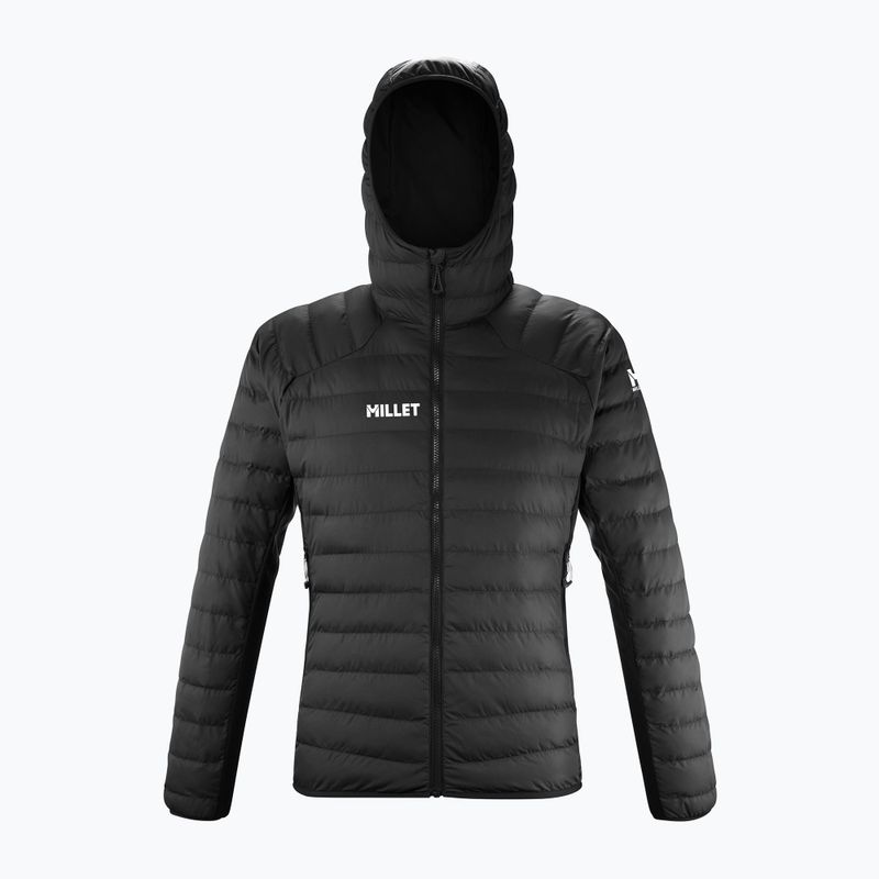 Men's insulated jacket Millet Fitz Roy Warm Hoodie black 5