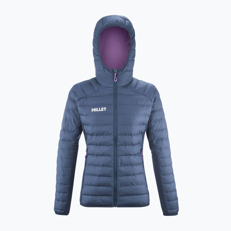 Women's insulated jacket Millet Fitz Roy Warm Hoodie dark denim 7