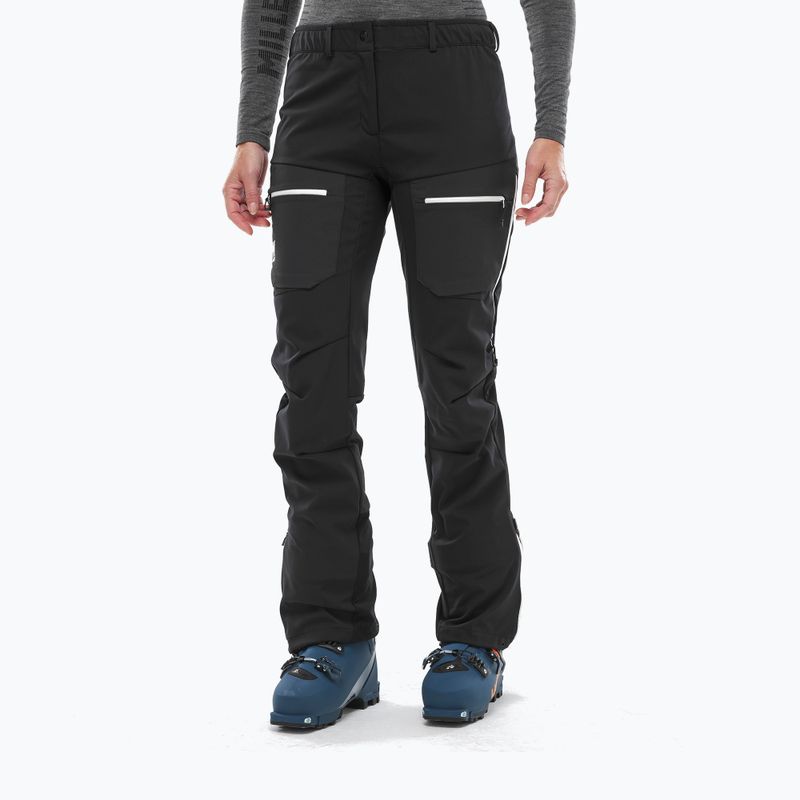 Women's ski touring trousers Millet M White Shield black