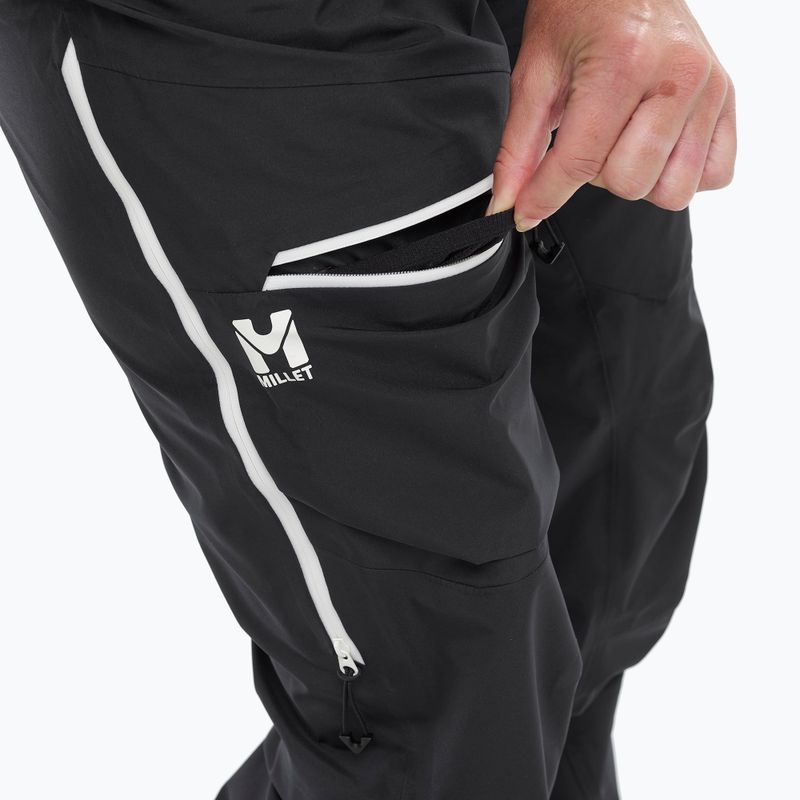 Women's ski touring trousers Millet M White 3L black 6