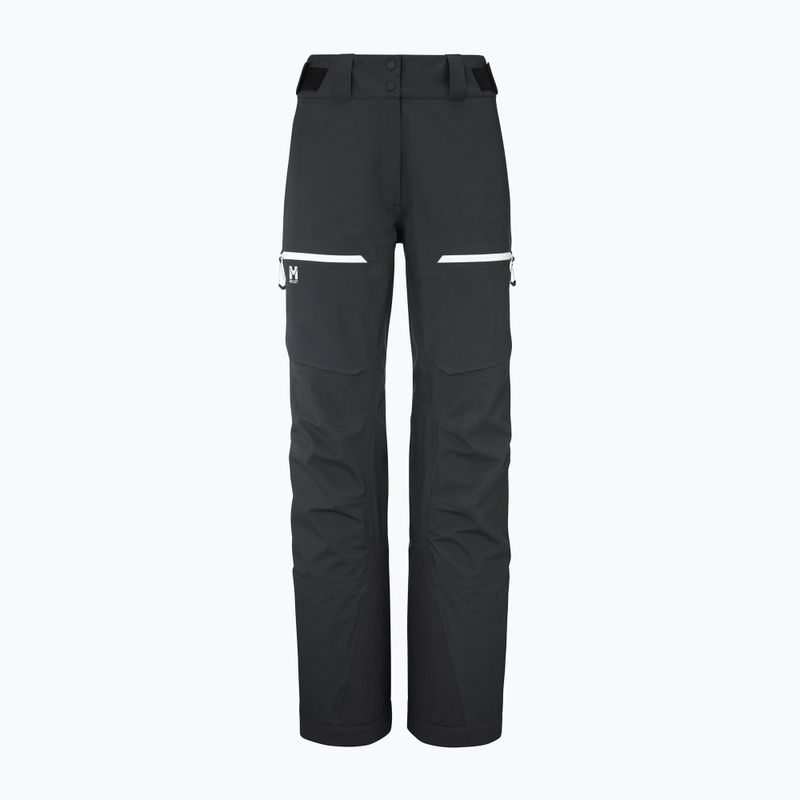Women's ski touring trousers Millet M White 3L black 9