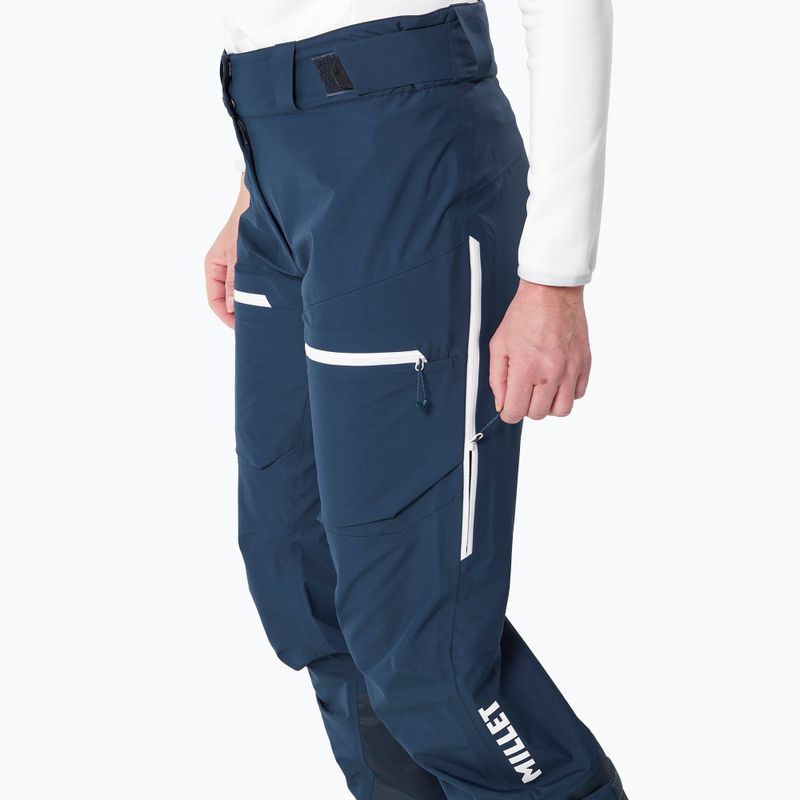 Women's ski touring trousers Millet M White 3L navy blue 4