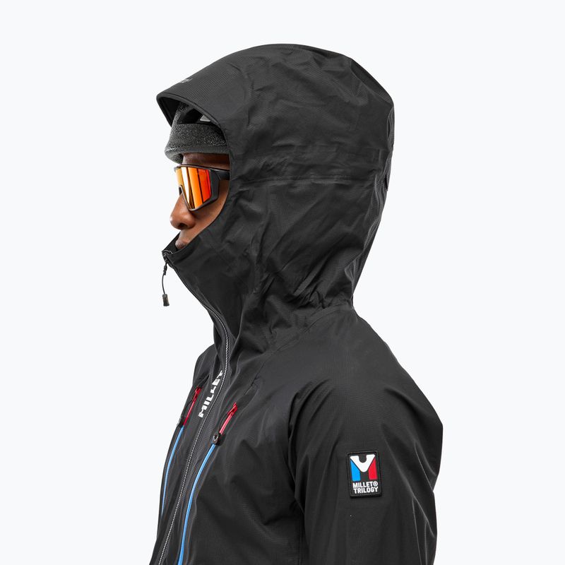 Men's rain jacket Millet Trilogy Jorasses PTX black 4