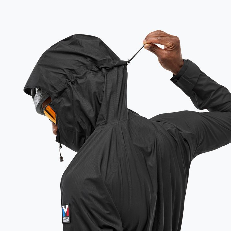 Men's rain jacket Millet Trilogy Jorasses PTX black 5