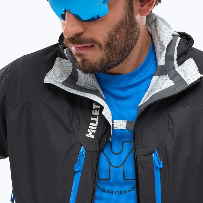 Men's waterproof jacket Millet Wanaka Light 2.5L black 7