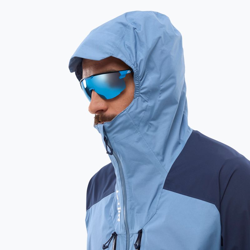 Men's waterproof jacket Millet Wanaka Light 2.5L coronet blue/sapphire 3