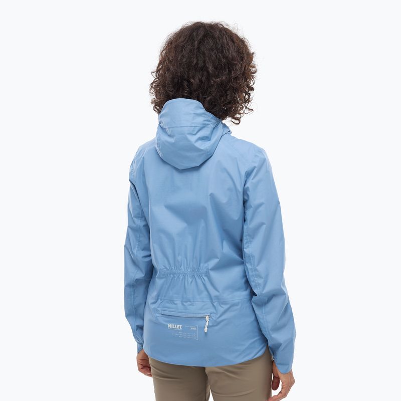 Women's waterproof jacket Millet Wanaka Light 2.5L coronet blue 3