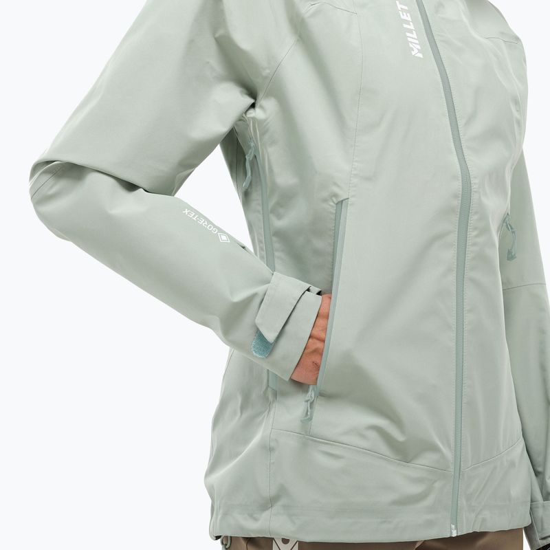 Women's waterproof jacket Millet Seneca GTX 3L seaweed 5