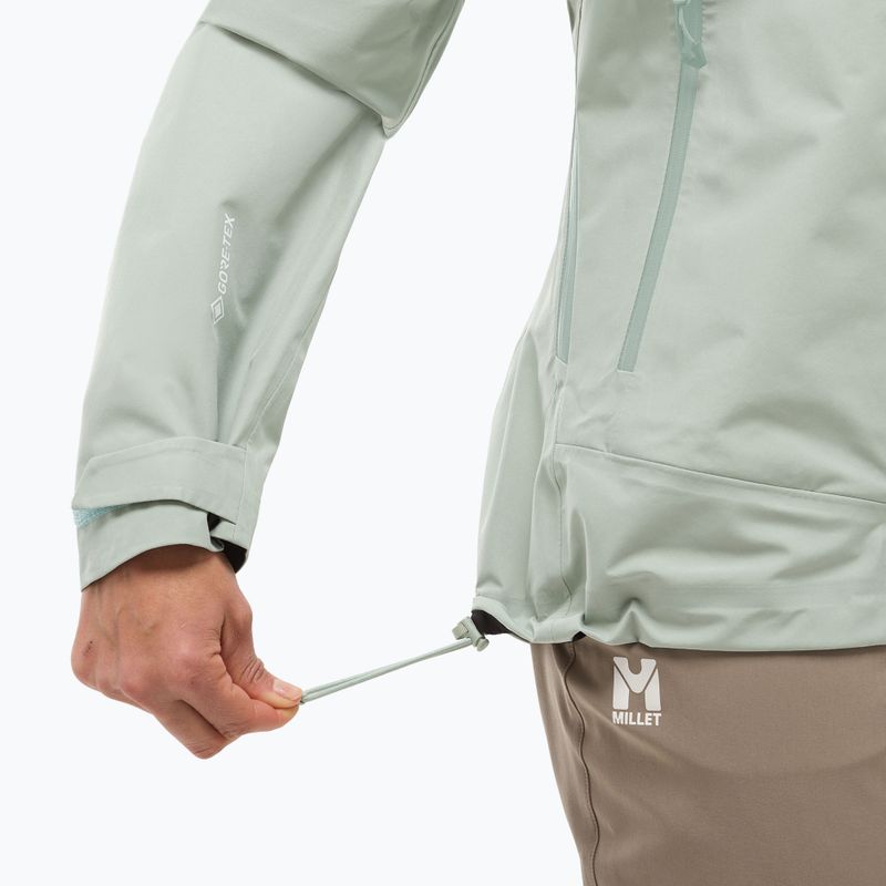 Women's waterproof jacket Millet Seneca GTX 3L seaweed 7