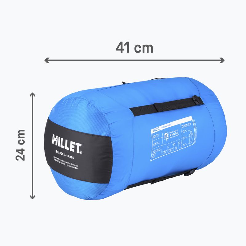 Sleeping bag Millet Bossons -10 Regular icon blue/black 5