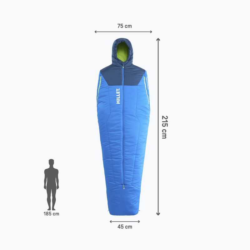 Millet sleeping bag BoSSons -2° Regular icon blue 4