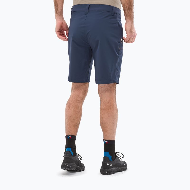Men's trekking shorts Millet Ubic Stretch saphir 3