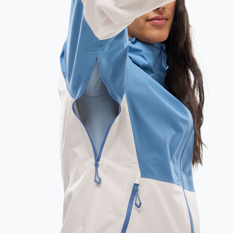 Women's rain jacket Millet Fitz Roy vanilla cream/coronet 4
