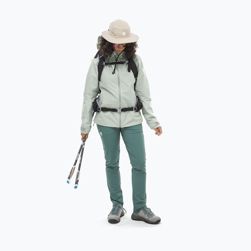 Women's rain jacket Millet Seneca GTX 2L seaweed 2