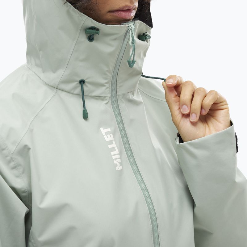 Women's rain jacket Millet Seneca GTX 2L seaweed 4