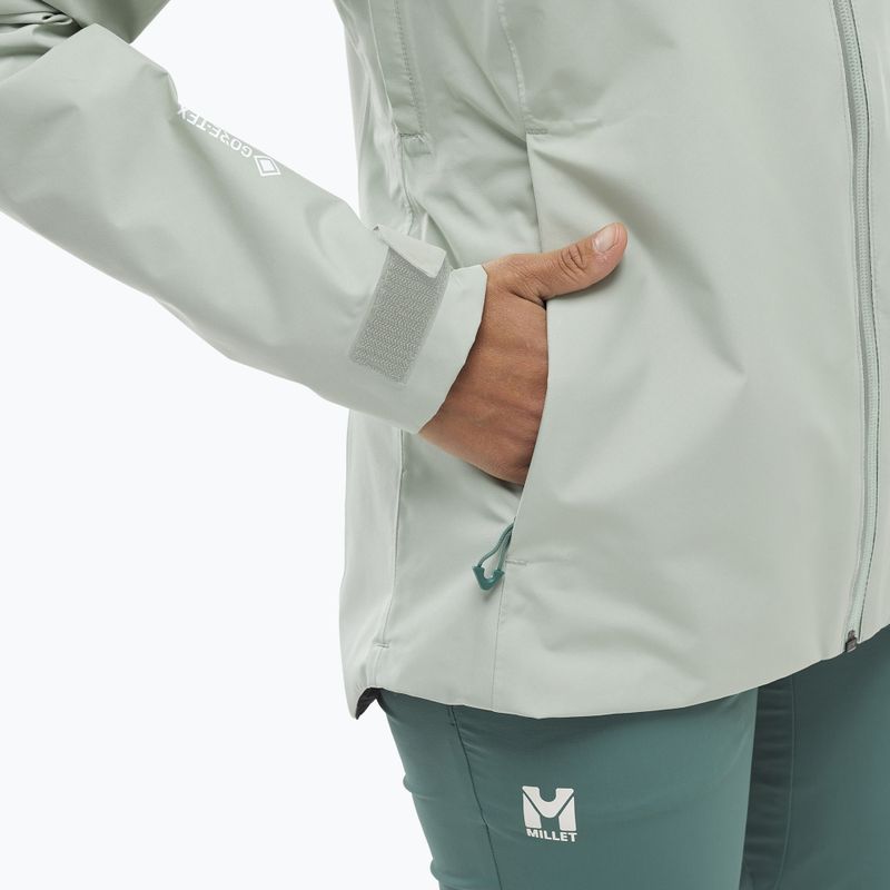 Women's rain jacket Millet Seneca GTX 2L seaweed 5