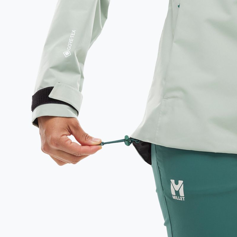 Women's rain jacket Millet Seneca GTX 2L seaweed 6