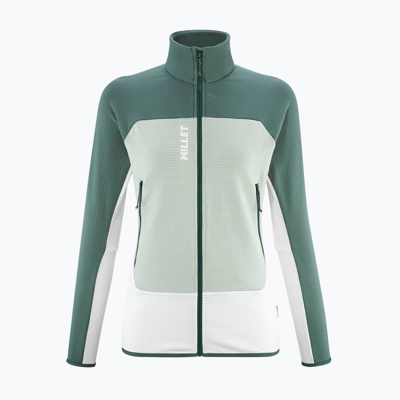 Women's sweatshirt Millet Fusion Grid seaweed/bottle 5