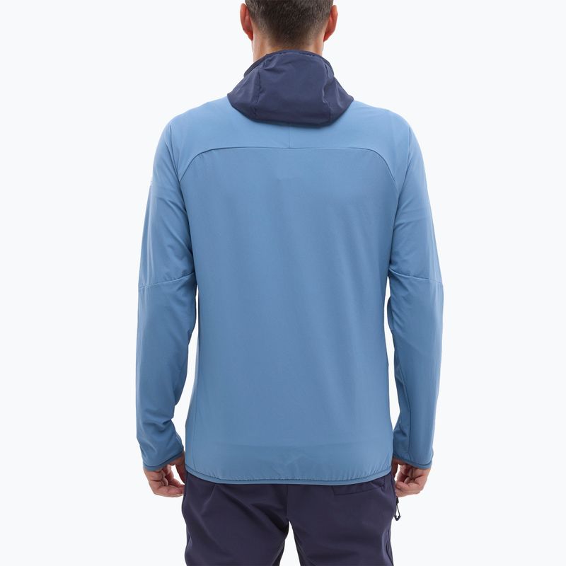 Men's softshell jacket Millet Fusion XCS Hoodie coronet blue/saphir 3