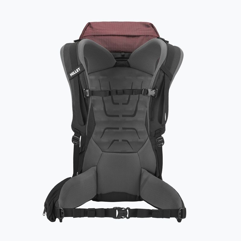 Millet Ubic 30 l black/dark red backpack 2
