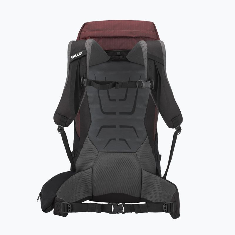 Millet Ubic 25 l black/dark red trekking backpack 2