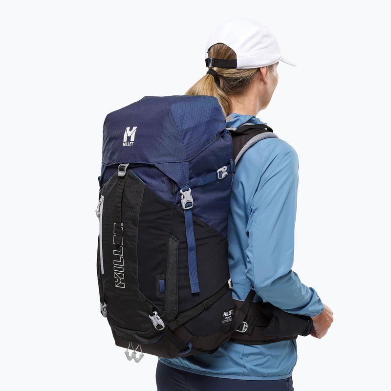 Women's backpack Millet Ubic 40 l e-black/dark blue 3