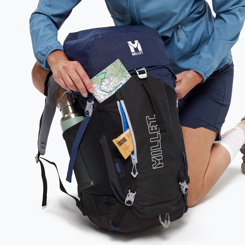 Women's backpack Millet Ubic 40 l e-black/dark blue 9