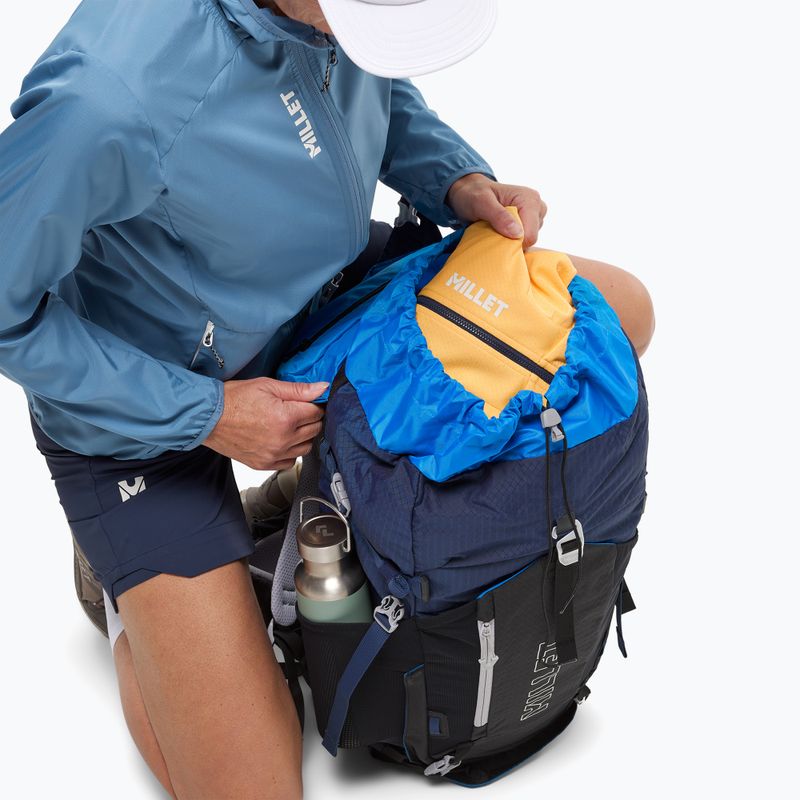 Women's backpack Millet Ubic 40 l e-black/dark blue 10