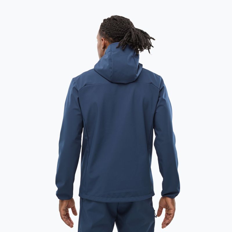 Men's softshell jacket Millet Seneca Shield Hoodie saphir 3