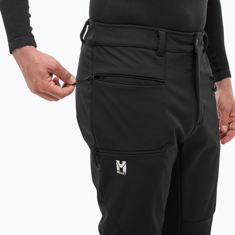Men's trekking trousers Millet Seneca Shield black 4