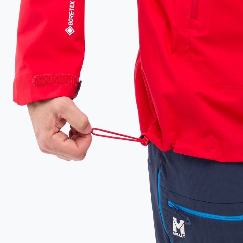 Men's rain jacket Millet Kamet Gore-Tex red 9