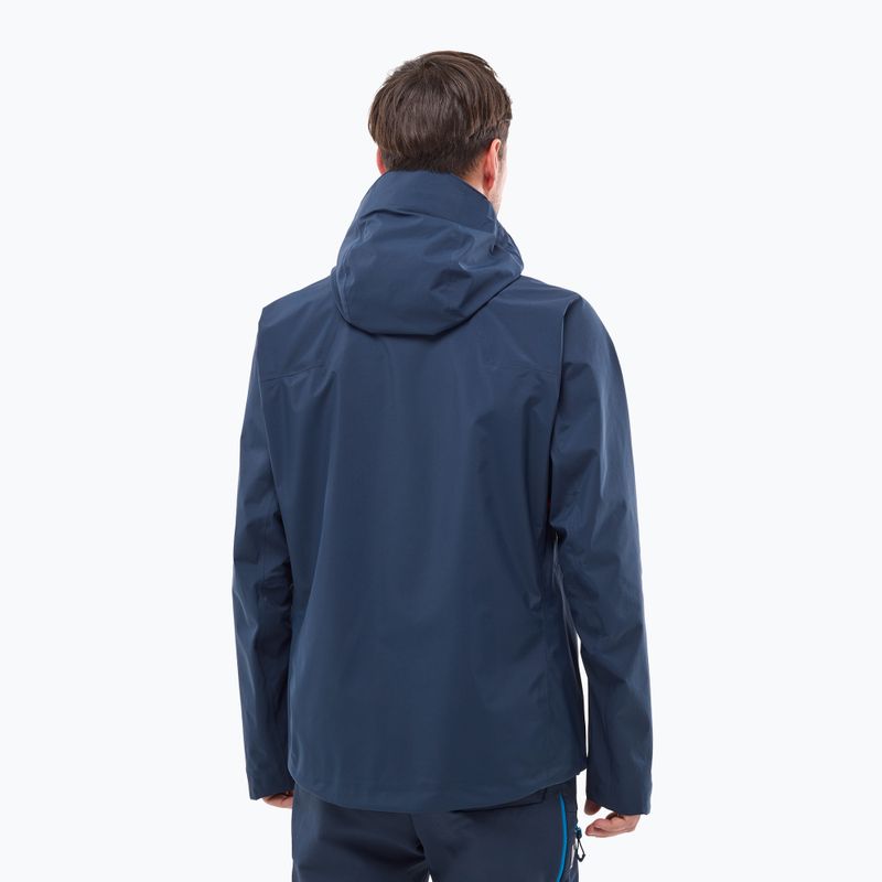 Men's rain jacket Millet Kamet Gore-Tex Jacket saphir 2