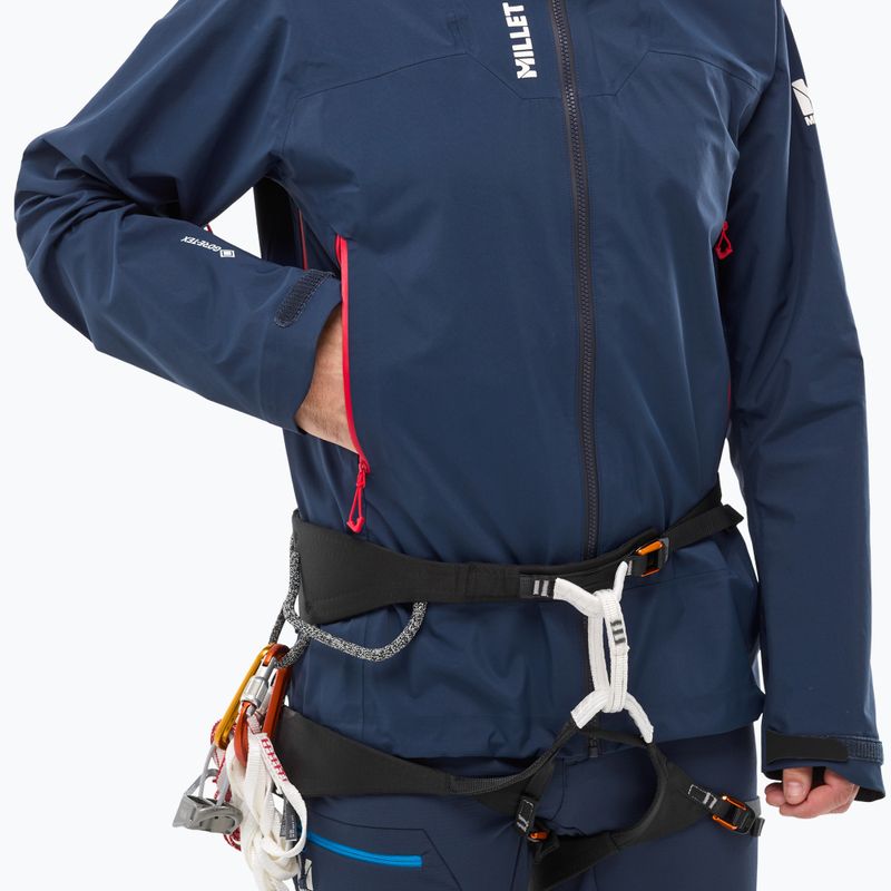 Men's rain jacket Millet Kamet Gore-Tex Jacket saphir 5