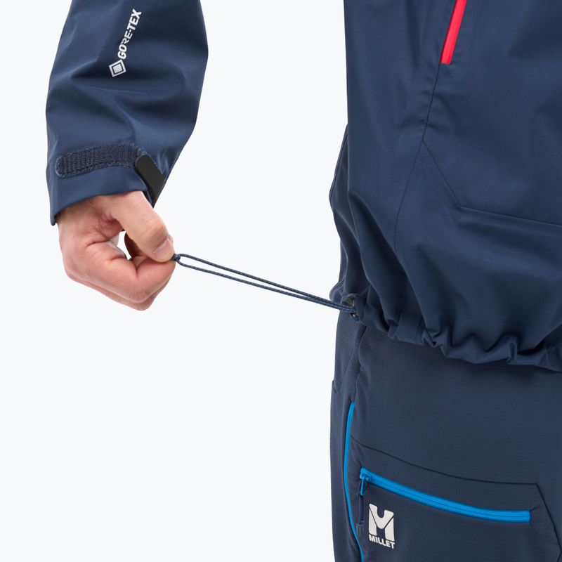 Men's rain jacket Millet Kamet Gore-Tex Jacket saphir 8