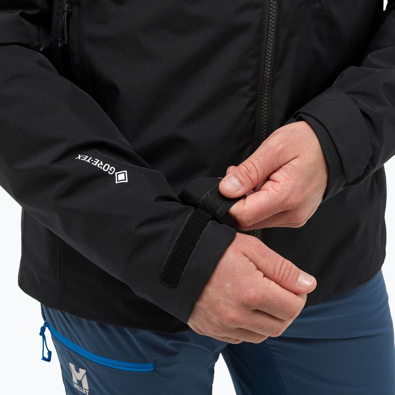 Men's rain jacket Millet Kamet Gore-Tex Jacket Jacket black 8