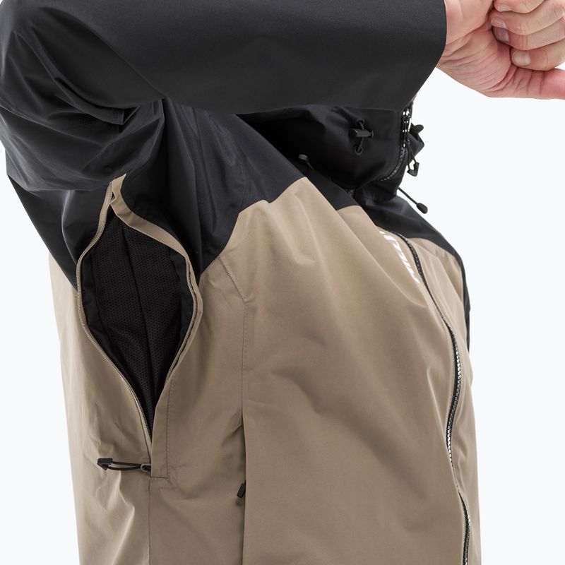 Men's rain jacket Millet Seneca GTX 2L dorite/black 7