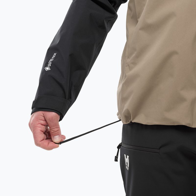 Men's rain jacket Millet Seneca GTX 2L dorite/black 9