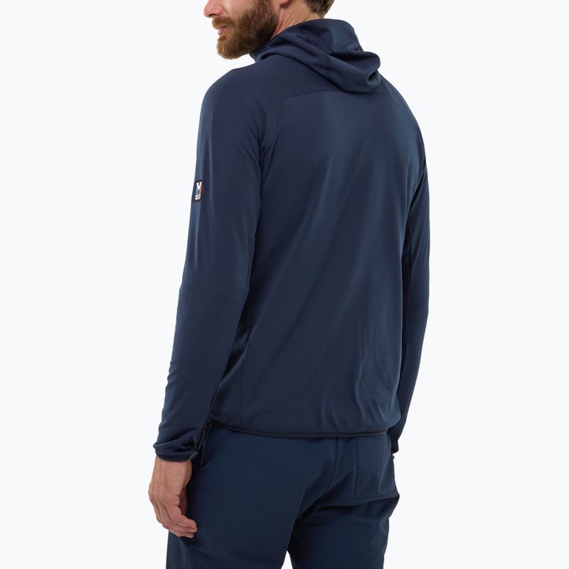 Men's fleece sweatshirt Millet Trilogy Icon Lightgrid Hoodie saphir 3