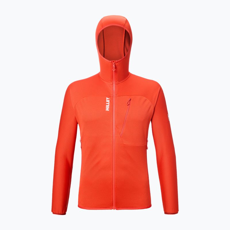 Men's trekking sweatshirt Millet Lokka Hoodie III paprika