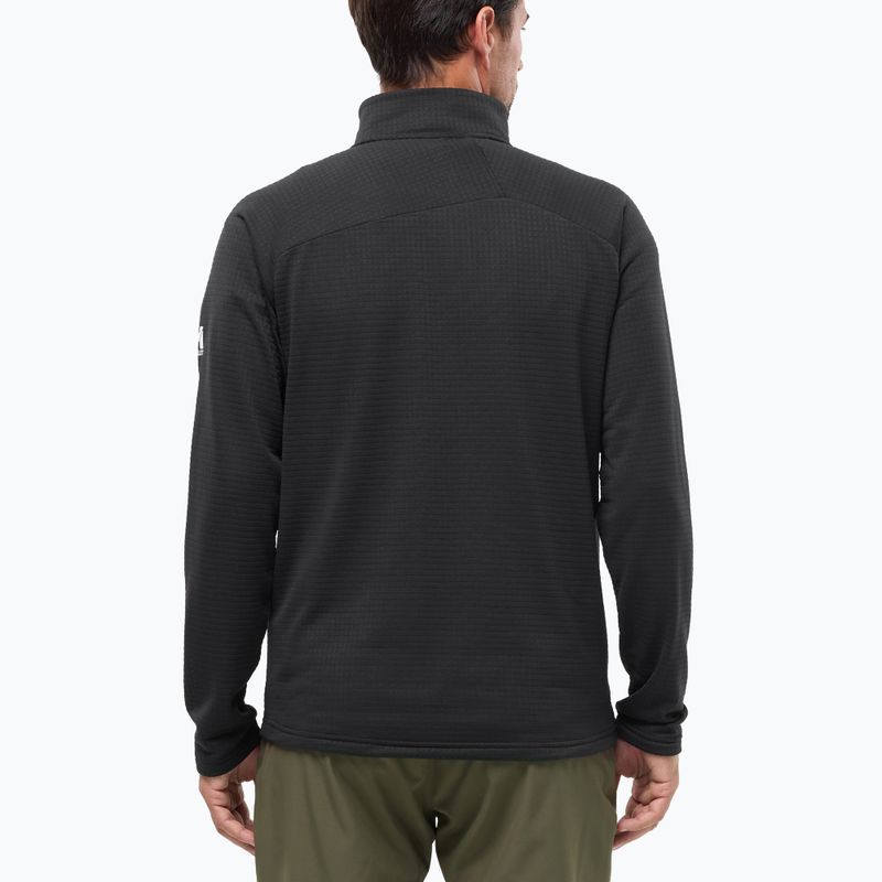 Men's fleece sweatshirt Millet Parmelan Light Fleece black 3