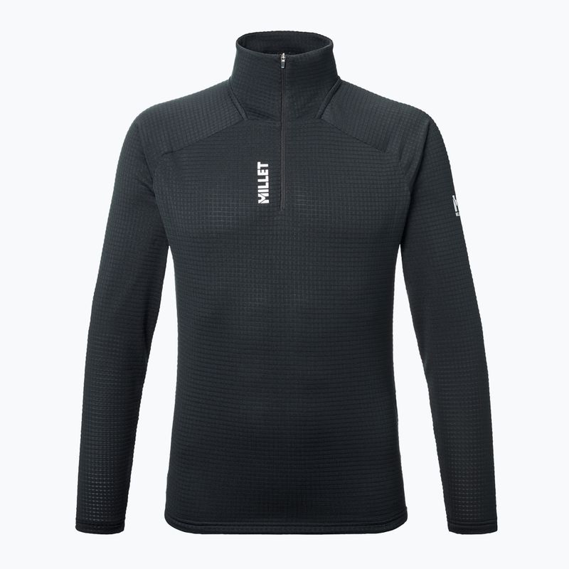 Men's fleece sweatshirt Millet Parmelan Light Fleece black 5