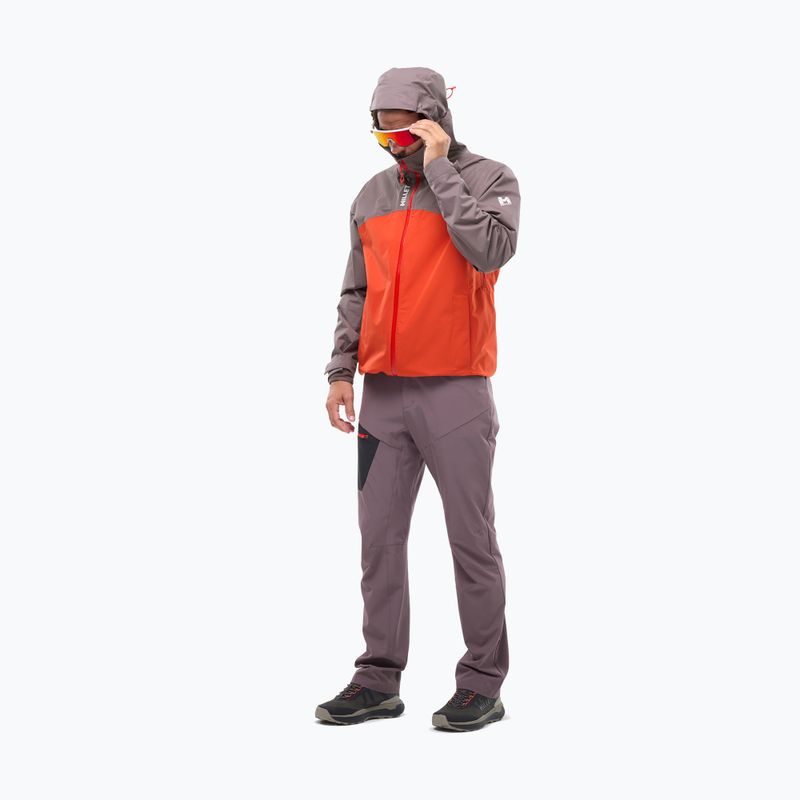Men's rain jacket Millet Seneca 2.5L pepper/paprika 2