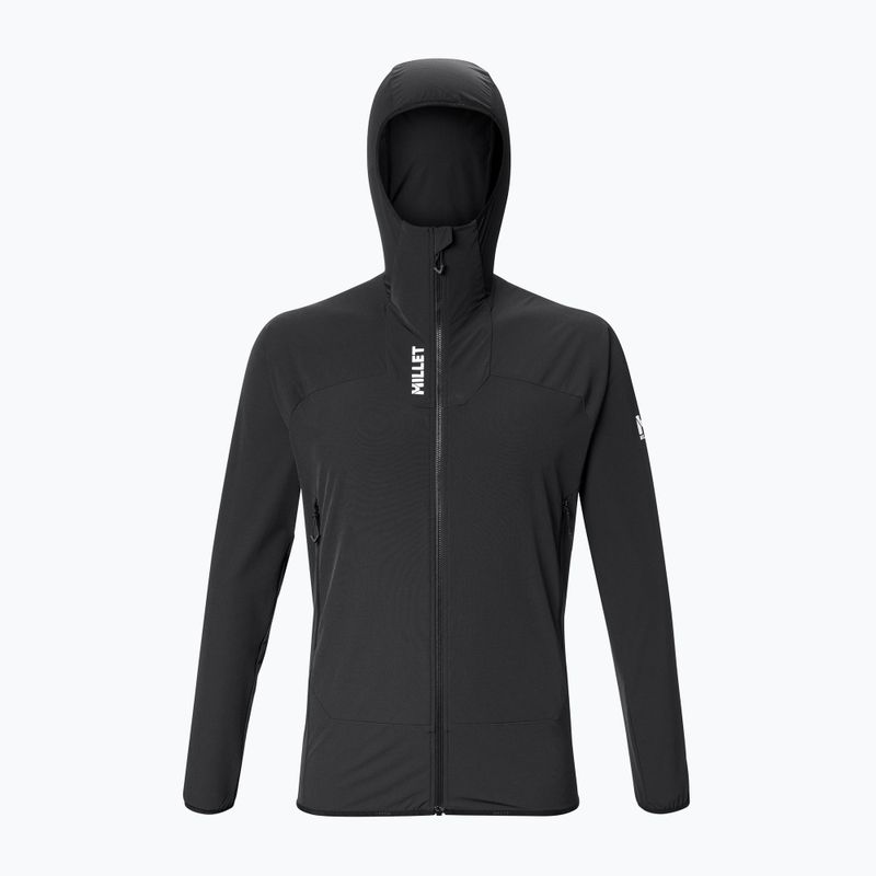 Men's softshell jacket Millet Kamet Xcs Light Hoodie black 6