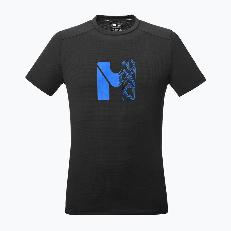 Men's T-shirt Millet Kamet Map SS black 5