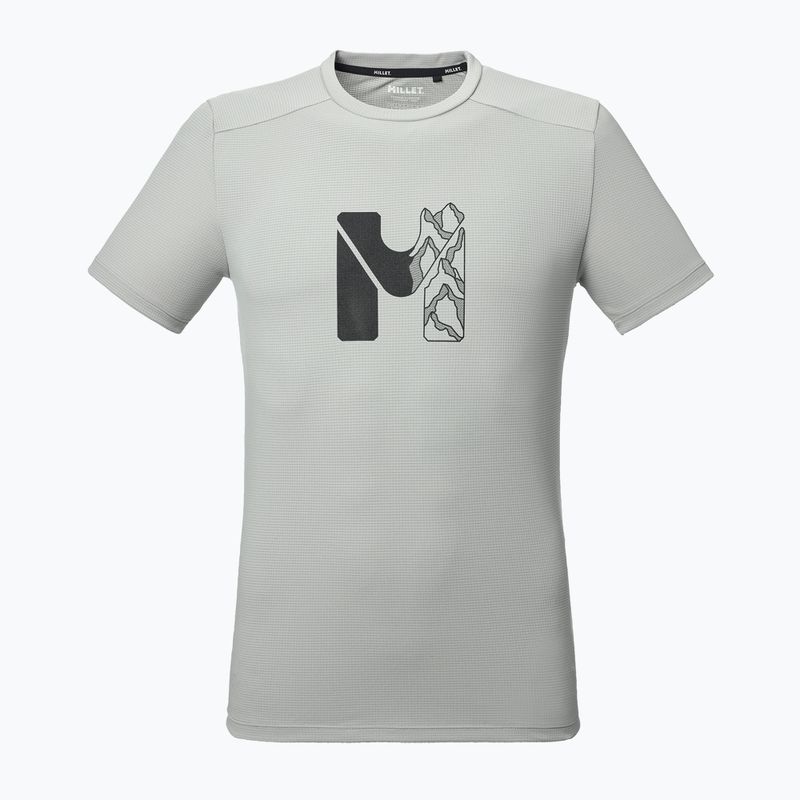 Men's T-shirt Millet Kamet Map SS granite 4