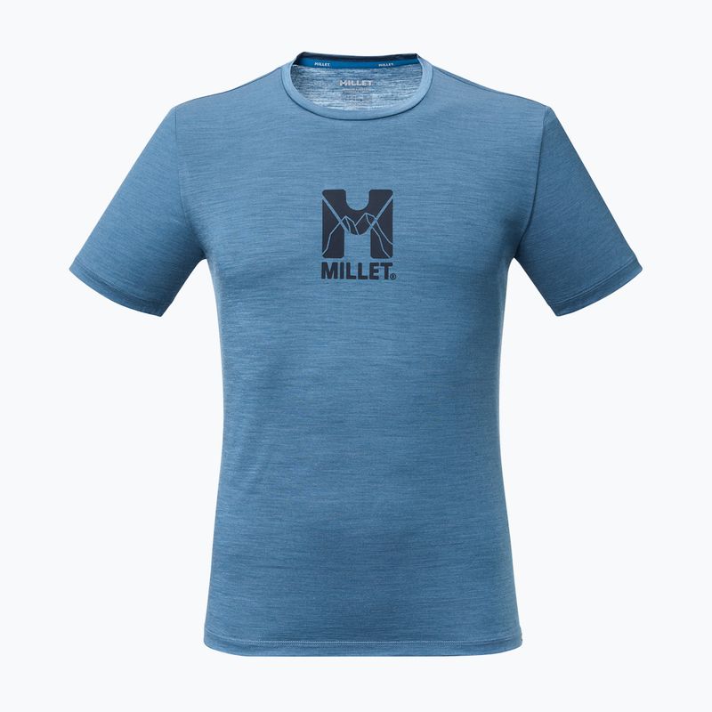 Men's T-shirt Millet Ubic Wool SS coronet blue 4